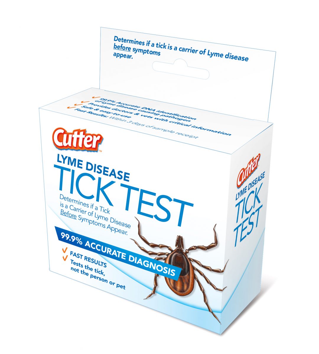 Cutter Lyme Disease Tick Test TSS Safety